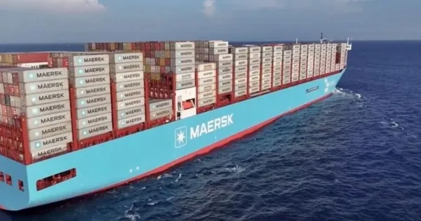 Maersk-vessel